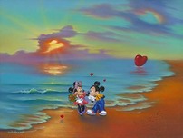 Minnie Mouse Artwork Minnie Mouse Artwork Mickey & Minnie's Romantic Day